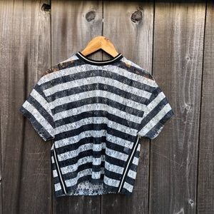 Zara | Lace Top | Floral | Varsity